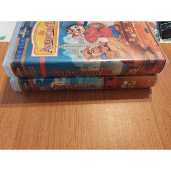 An American Tail & Fievel Goes West Clamshell VHS Lot - Don Bluth - Picture 2 of 7